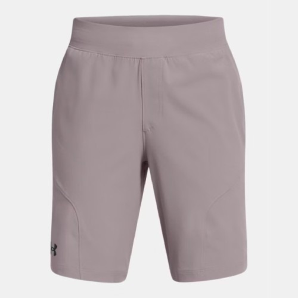 Under‎ Armour Unstoppable Shorts Youth Large Taupe 4-Way Stretch